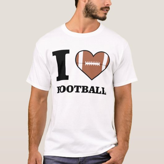 Grappig Voetbalontwerp T-shirt (Voorkant)