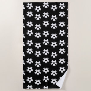 Grappig Voetbalpatroon Strandlaken