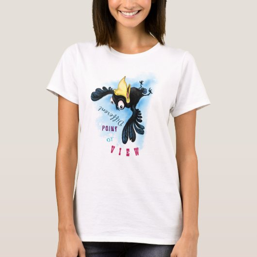 Grappig vogel T-shirt (Voorkant)