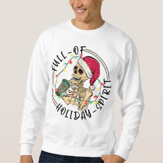 Grappig vol met kerstgevoel trui (Voorkant)