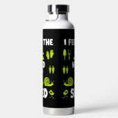 Grappig volkstuinen waterfles (Rechts)