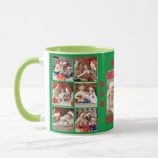 GRAPPIG VOLLEDIGE FOTO COLLAGE MERRY CHRISTMAS 2 G MOK (Links)