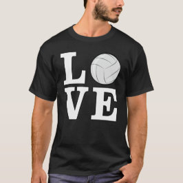 Grappig Volleybal Ontwerp T-shirt