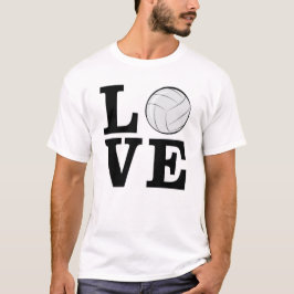 Grappig Volleybal Ontwerp T-shirt