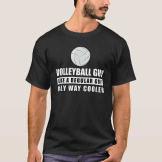 Grappig Volleybal Ontwerp T-shirt