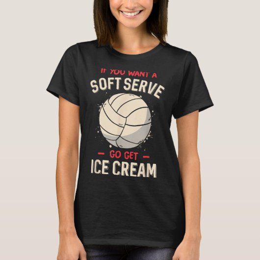 Grappig volleybal Shirt voor meisjes Tiener vrouwe (Voorkant)