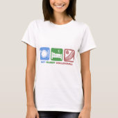 grappig volleybal t-shirt (Voorkant)