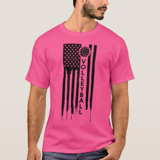 Grappig Volleybal Team Kind Boys Meisjes Amerikaan T-shirt