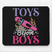 Grappig Volwassen Humor Gezegde Speelgoed Voor Jon Muismat (Voorkant)