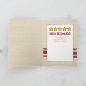 Grappig Volwassen Zoon Cartoon Modern Sweet Birthd Kaart (Binnen)