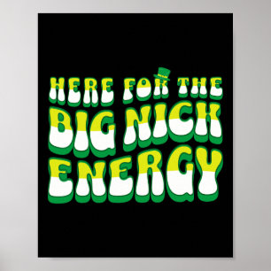 Grappig voor de grote Nick Energy Poster