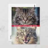 Grappig voor en na 2020, hoe gaat het? briefkaart (Voorkant / Achterkant)