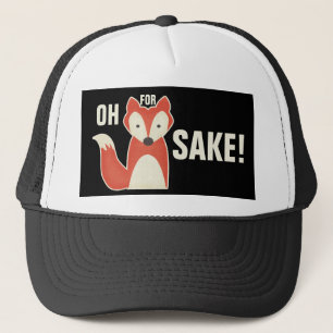 Grappig voor Fox Sake. Trucker Pet