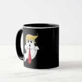 Grappig voor Halloween, Donald Kostuum Classic Mok (Voorkant links)