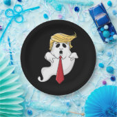 Grappig voor Halloween, Donald Kostuum Classic Papieren Bordje (Feest)