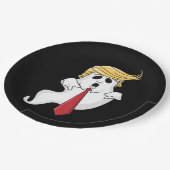 Grappig voor Halloween, Donald Kostuum Classic Papieren Bordje (Gekanteld)