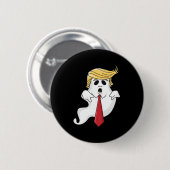 Grappig voor Halloween, Donald Kostuum Classic Ronde Button 5,7 Cm (Voorkant /achterkant)