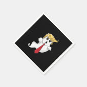 Grappig voor Halloween, Donald Kostuum Classic Servet (Hoek)