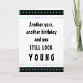 Grappig voor hem of haar Voeg een leeftijd schatti Kaart (Voorkant)