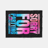 Grappig voor het feestelijke Cadeau verjaardagsfee Fleece Deken (Voorkant (Horizontaal))