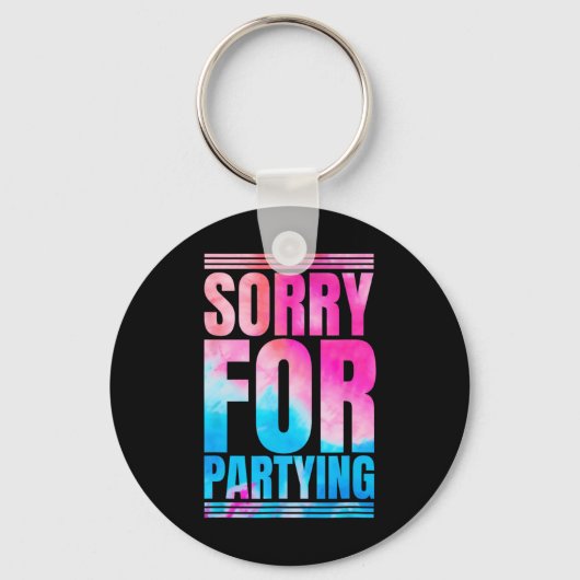 Grappig voor het feestelijke Cadeau verjaardagsfee Sleutelhanger (Voorkant)