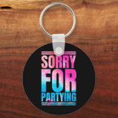 Grappig voor het feestelijke Cadeau verjaardagsfee Sleutelhanger (Voorkant)