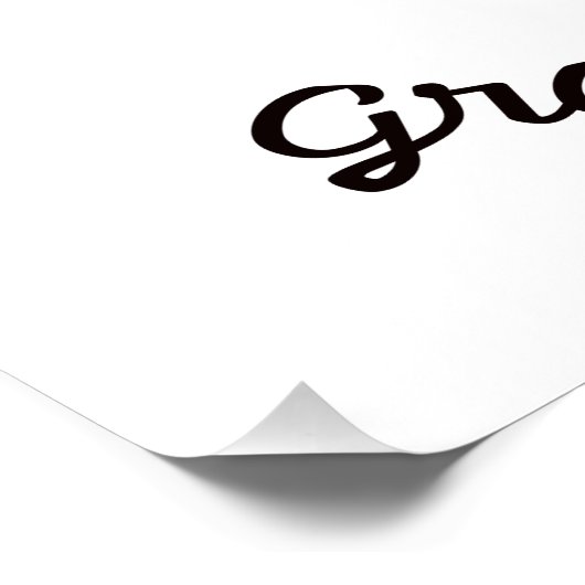 Grappig voor u perfect poster (Hoek)