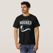 Grappig voor Vis Bachelorfeest - Ze Heeft Hem Te P T-shirt (Voorkant volledig)
