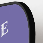 Grappig voor vrouwen: "Als varkens vliegen" Pickleball Paddle (Links Detail)