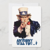 Grappig voorstel kaart (Voorkant)