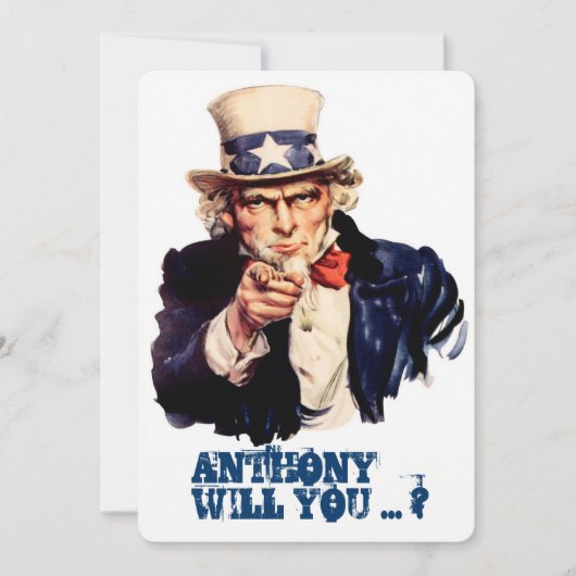 Grappig  voorstel kaart (Voorkant)