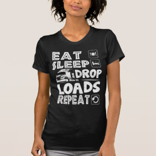 Grappig vrachtwagenchauffeur grapje zeggen trucker t-shirt