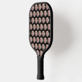 Grappig vriendje of Vriendin Foto Aangepast afbeel Pickleball Paddle (Links)