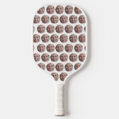 Grappig vriendje of Vriendin Foto Aangepast afbeel Pickleball Paddle (Voorkant)