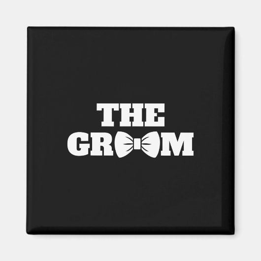 Grappig vrijgezellenfeest De bruidegom bruiloft pa Magneet (Voorkant)