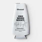 Grappig vrijgezellenfeest flesjeskoeler (Voorkant)