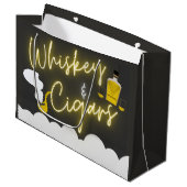 Grappig vrijgezellenfeest groot cadeauzakje (Voorkant Gekanteld)