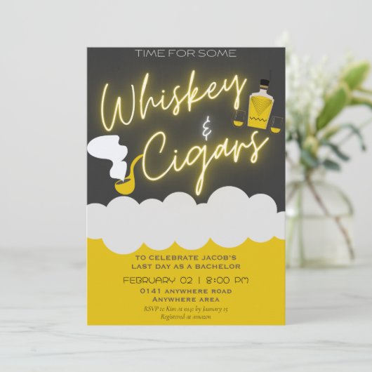 Grappig vrijgezellenfeest  kaart (Staand voorkant)