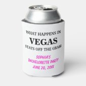 Grappig vrijgezellenfeest Maak je eigen Blikjeskoeler (Blikje Achterkant)