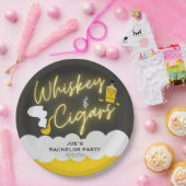 Grappig vrijgezellenfeest  papieren bordje (Feest)