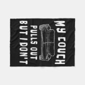 Grappig vrijgezellenfeest S Pull Out Heren Humor S Fleece Deken (Voorkant (Horizontaal))