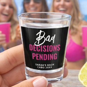 Grappig vrijgezellenfeest Slecht Besluit In Aantoc Shot Glas
