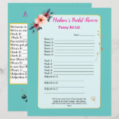 Grappig Vrijgezellenfeest spel 🎉 Ad-Lib (Voorkant / Achterkant)