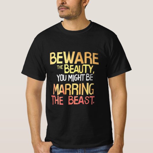 Grappig vrijgezellenfeest T-shirt (Voorkant)