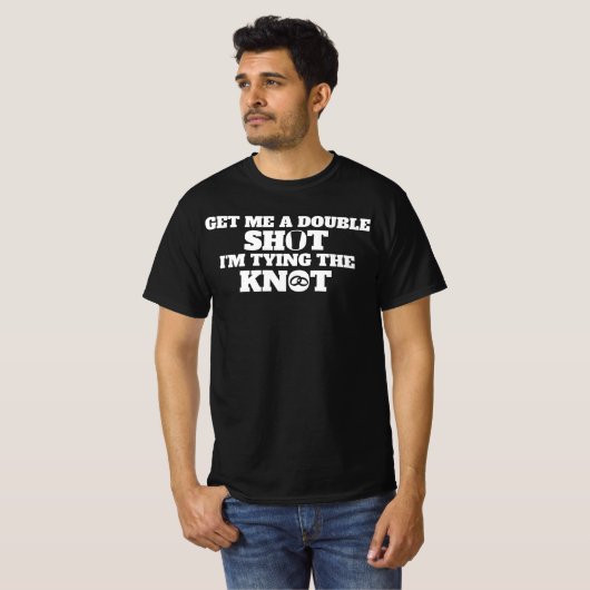 Grappig vrijgezellenfeest t-shirt (Voorkant volledig)