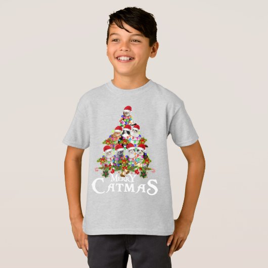 Grappig Vrolijk Kerstboom verlichting Kerstcadeau  T-shirt