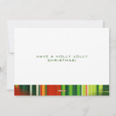 Grappig Vrolijk Kerstfeest Custom Photo Holiday Ka Feestdagenkaart (Achterkant)