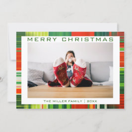 Grappig Vrolijk Kerstfeest Custom Photo Holiday Ka Feestdagenkaart