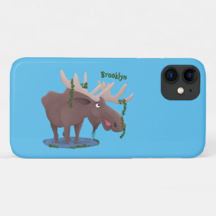 Grappig vrolijke cartoon illustratie Case-Mate iPhone case