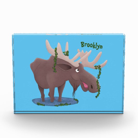 Grappig vrolijke cartoon illustratie fotoblokken (Voorkant)